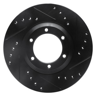 DFC® - Premium Drilled and Slotted Front Passenger Side Brake Rotor