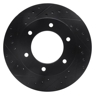 DFC® - Premium Drilled and Slotted Front Driver Side Brake Rotor
