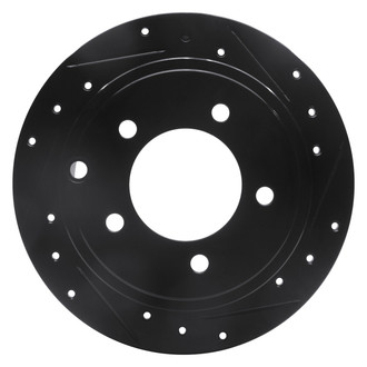 DFC® - Premium Drilled and Slotted Rear Passenger Side Brake Rotor