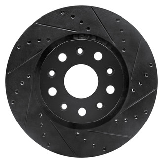 DFC® - Premium Drilled and Slotted Rear Passenger Side Brake Rotor