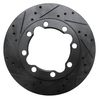 DFC® - Premium Drilled and Slotted Front Driver Side Brake Rotor