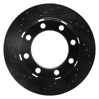 DFC® - Premium Drilled and Slotted Front Driver Side Brake Rotor
