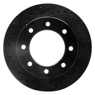 DFC® - Premium Drilled and Slotted Front Driver Side Brake Rotor