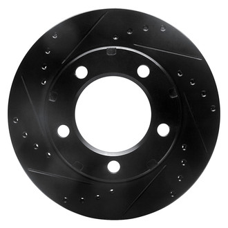 DFC® - Premium Drilled and Slotted Front Driver Side Brake Rotor