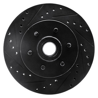 DFC® - Premium Drilled and Slotted Front Driver Side Brake Rotor