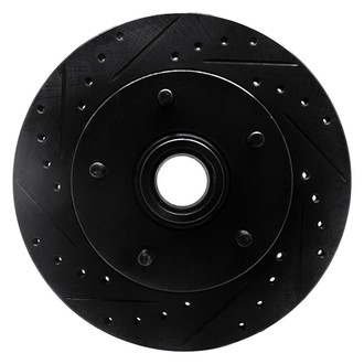 DFC® - Premium Drilled and Slotted Front Driver Side Brake Rotor