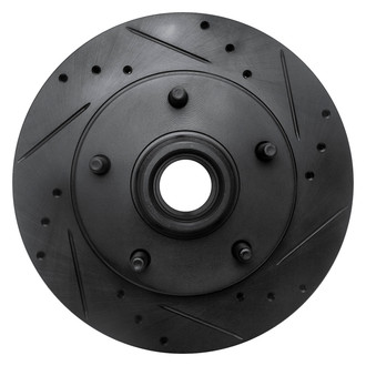 DFC® - Premium Drilled and Slotted Front Passenger Side Brake Rotor
