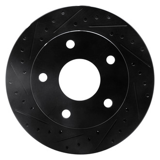 DFC® - Premium Drilled and Slotted Front Driver Side Brake Rotor