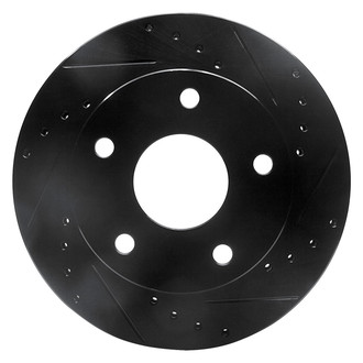DFC® - Premium Drilled and Slotted Front Passenger Side Brake Rotor