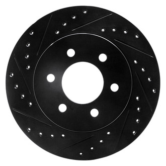 DFC® - Premium Drilled and Slotted Front Brake Rotor