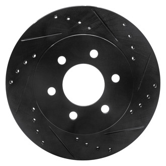 DFC® - Premium Drilled and Slotted Front Passenger Side Brake Rotor