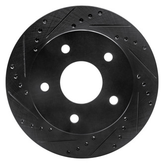 DFC® - Premium Drilled and Slotted Front Driver Side Brake Rotor