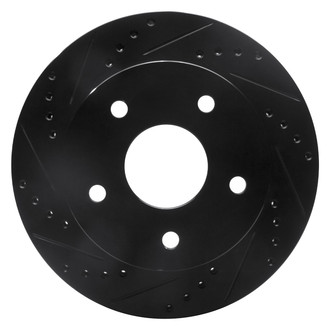 DFC® - Premium Drilled and Slotted Front Driver Side Brake Rotor