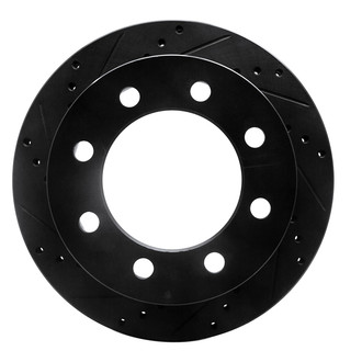 DFC® - Premium Drilled and Slotted Rear Driver Side Brake Rotor