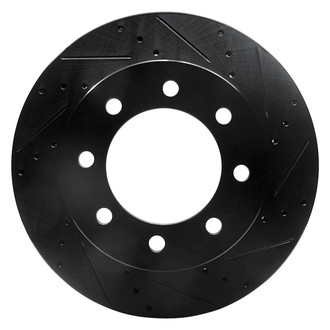 DFC® - Premium Drilled and Slotted Front Passenger Side Brake Rotor