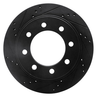 DFC® - Premium Drilled and Slotted Rear Driver Side Brake Rotor