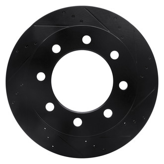 DFC® - Premium Drilled and Slotted Rear Passenger Side Brake Rotor