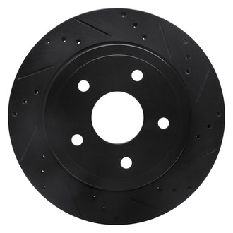 DFC® - Premium Drilled and Slotted Rear Passenger Side Brake Rotor
