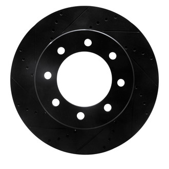 DFC® - Premium Drilled and Slotted Front Driver Side Brake Rotor