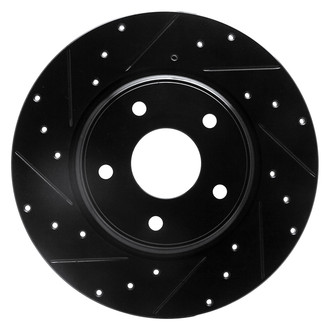 DFC® - Premium Drilled and Slotted Rear Driver Side Brake Rotor