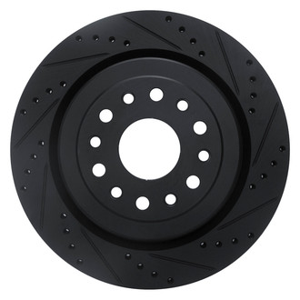 DFC® - Premium Drilled and Slotted Rear Passenger Side Brake Rotor