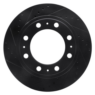 DFC® - Premium Drilled and Slotted Rear Driver Side Brake Rotor