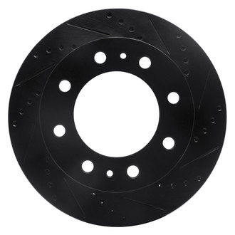 DFC® - Premium Drilled and Slotted Rear Passenger Side Brake Rotor
