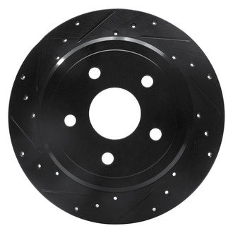 DFC® - Premium Drilled and Slotted Rear Driver Side Brake Rotor