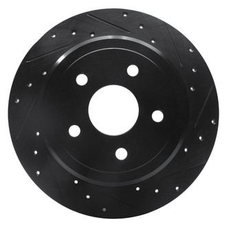 DFC® - Premium Drilled and Slotted Rear Passenger Side Brake Rotor