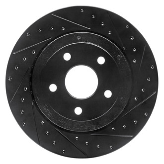 DFC® - Premium Drilled and Slotted Rear Passenger Side Brake Rotor