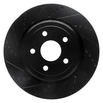 DFC® - Premium Drilled and Slotted Rear Driver Side Brake Rotor