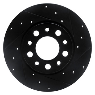 DFC® - Premium Drilled and Slotted Rear Passenger Side Brake Rotor