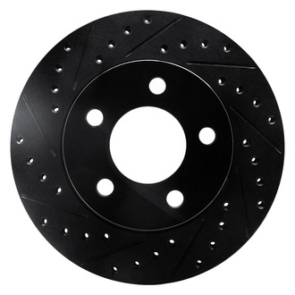 DFC® - Premium Drilled and Slotted Front Driver Side Brake Rotor
