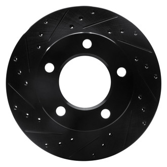 DFC® - Premium Drilled and Slotted Front Driver Side Brake Rotor