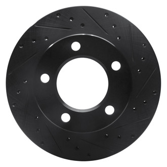 DFC® - Premium Drilled and Slotted Front Passenger Side Brake Rotor