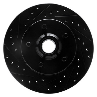 DFC® - Premium Drilled and Slotted Front Driver Side Brake Rotor