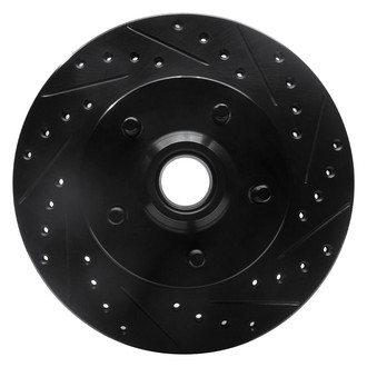 DFC® - Premium Drilled and Slotted Front Passenger Side Brake Rotor