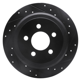 DFC® - Premium Drilled and Slotted Rear Passenger Side Brake Rotor