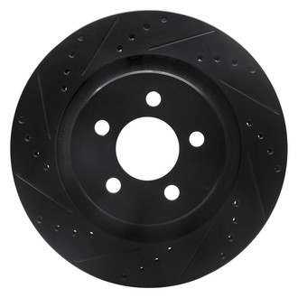 DFC® - Premium Drilled and Slotted Front Driver Side Brake Rotor