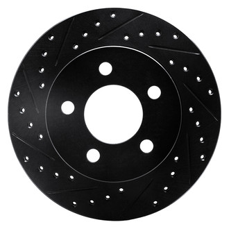 DFC® - Premium Drilled and Slotted Front Driver Side Brake Rotor