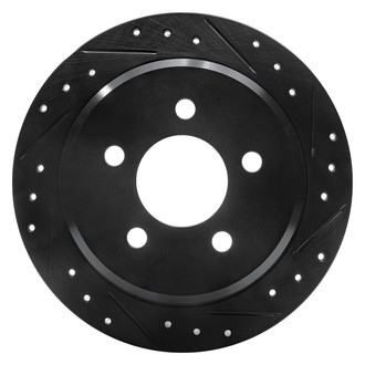 DFC® - Premium Drilled and Slotted Rear Passenger Side Brake Rotor