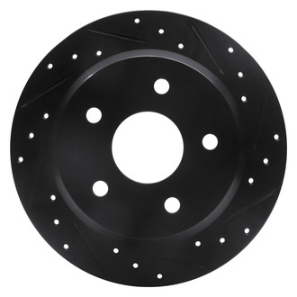 DFC® - Premium Drilled and Slotted Rear Passenger Side Brake Rotor