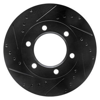 DFC® - Premium Drilled and Slotted Front Driver Side Brake Rotor