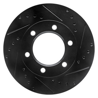 DFC® - Premium Drilled and Slotted Front Passenger Side Brake Rotor