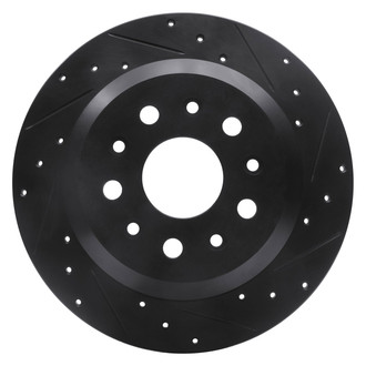 DFC® - Premium Drilled and Slotted Rear Passenger Side Brake Rotor
