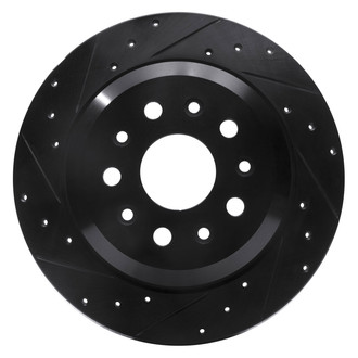 DFC® - Premium Drilled and Slotted Rear Driver Side Brake Rotor