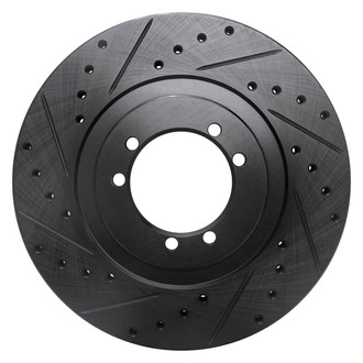 DFC® - Premium Drilled and Slotted Rear Driver Side Brake Rotor