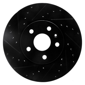 DFC® - Premium Drilled and Slotted Front Driver Side Brake Rotor