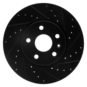 DFC® - Premium Drilled and Slotted Front Passenger Side Brake Rotor