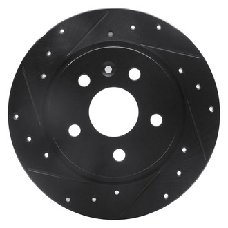 DFC® - Premium Drilled and Slotted Rear Driver Side Brake Rotor